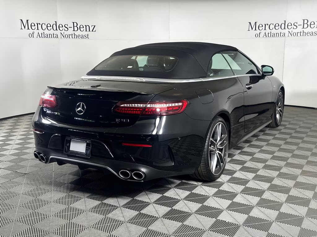2021 Black Mercedes-Benz E-Class E 53 AMG AWD Convertible