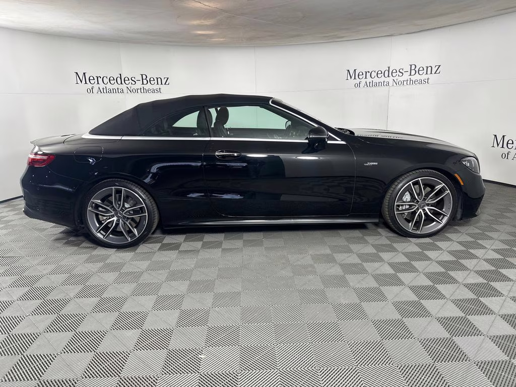 2021 Black Mercedes-Benz E-Class E 53 AMG AWD Convertible