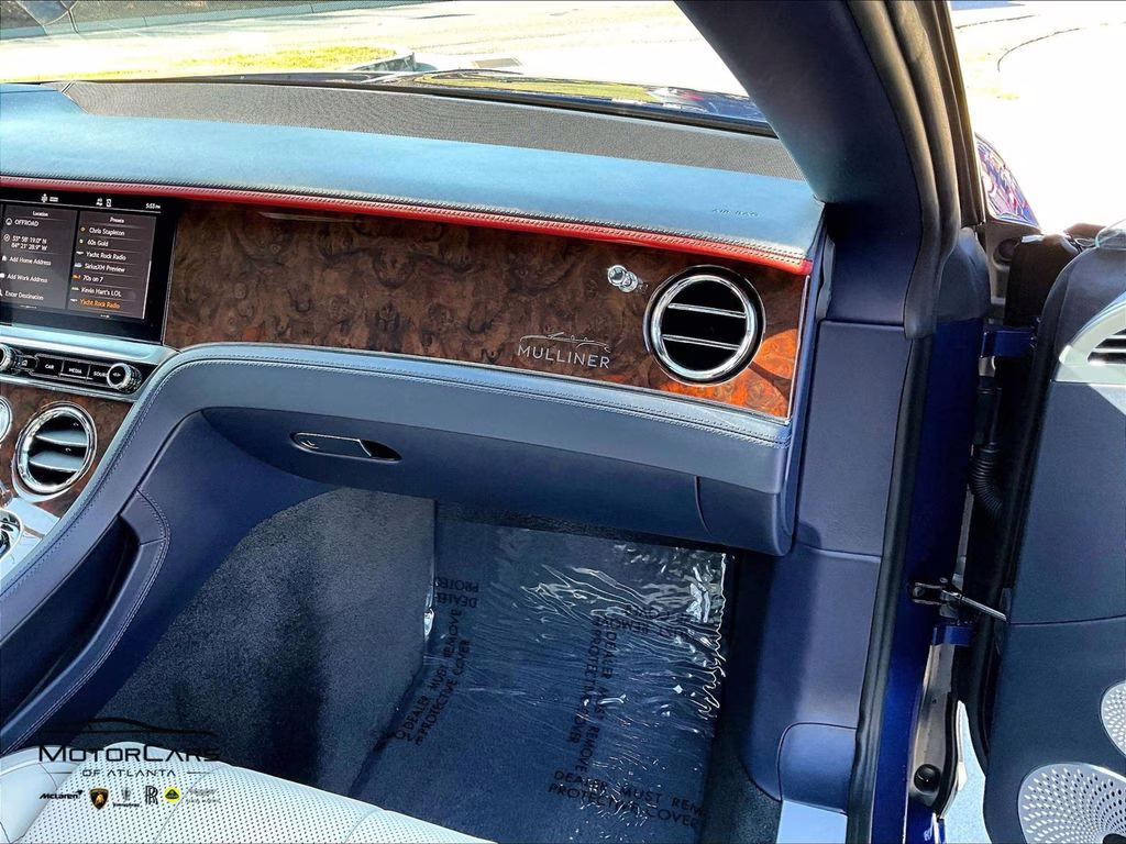 2022 Moroccan Blue Metallic Bentley Continental GT V8 Bespoke Spec AWD Convertible