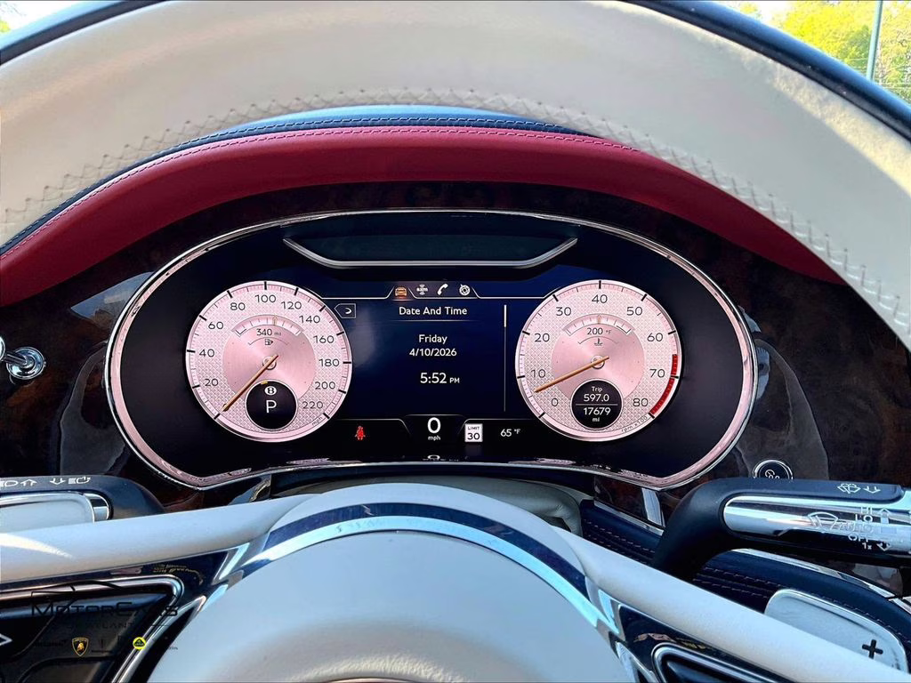 2022 Moroccan Blue Metallic Bentley Continental GT V8 Bespoke Spec AWD Convertible