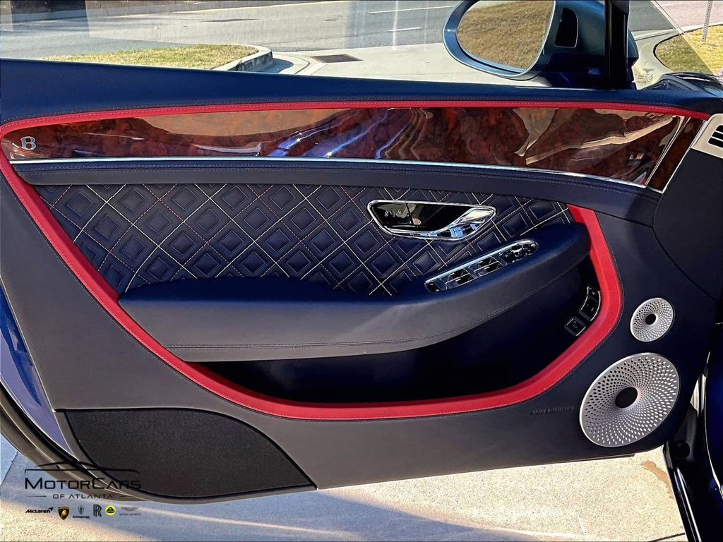 2022 Moroccan Blue Metallic Bentley Continental GT V8 Bespoke Spec AWD Convertible