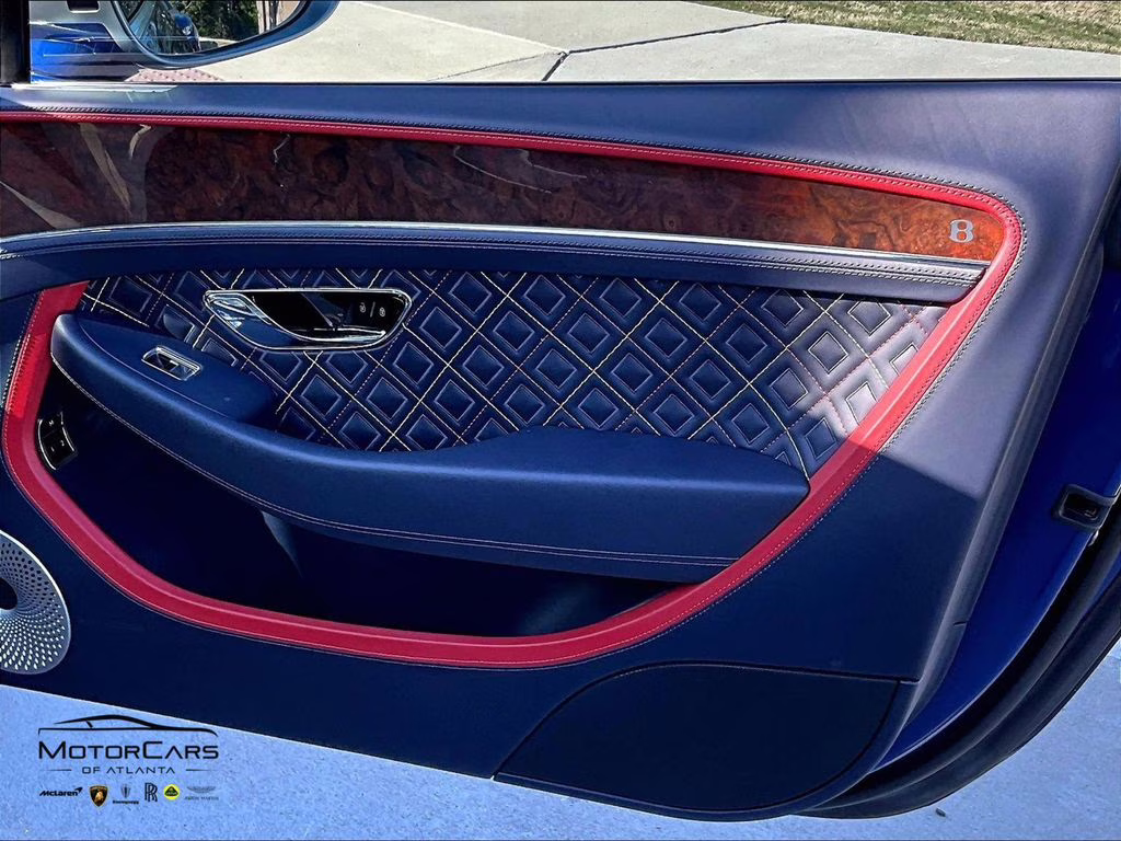 2022 Moroccan Blue Metallic Bentley Continental GT V8 Bespoke Spec AWD Convertible