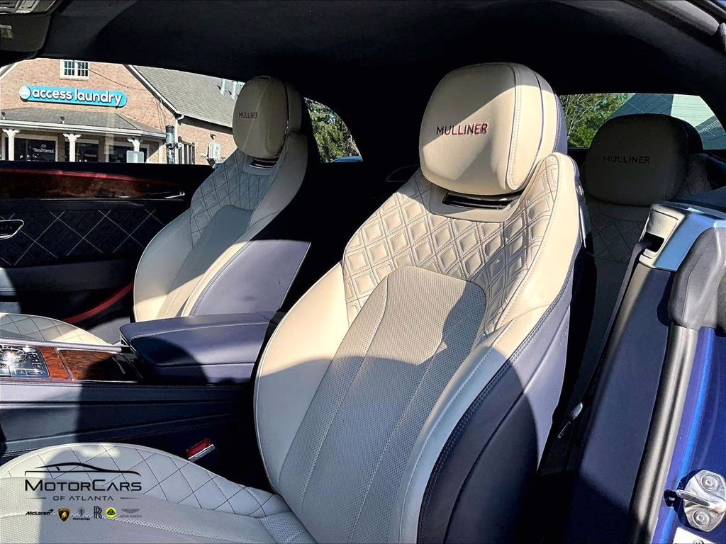 2022 Moroccan Blue Metallic Bentley Continental GT V8 Bespoke Spec AWD Convertible