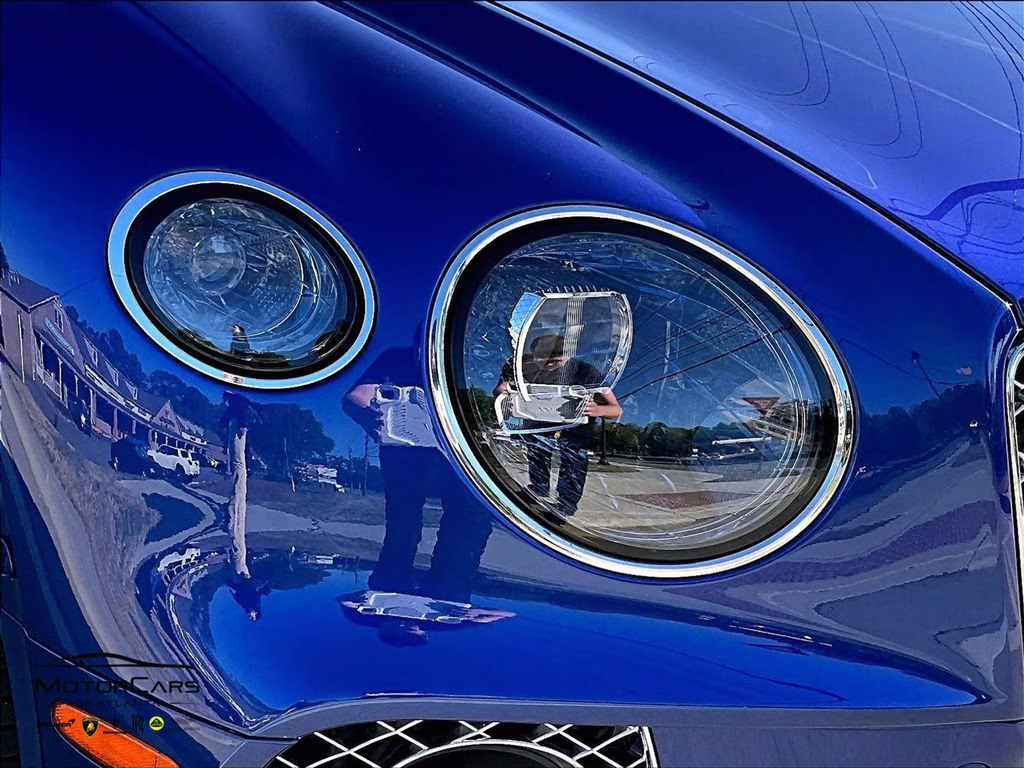 2022 Moroccan Blue Metallic Bentley Continental GT V8 Bespoke Spec AWD Convertible