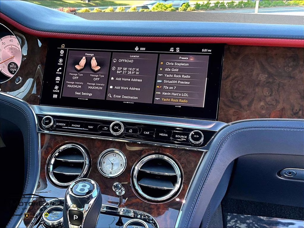 2022 Moroccan Blue Metallic Bentley Continental GT V8 Bespoke Spec AWD Convertible