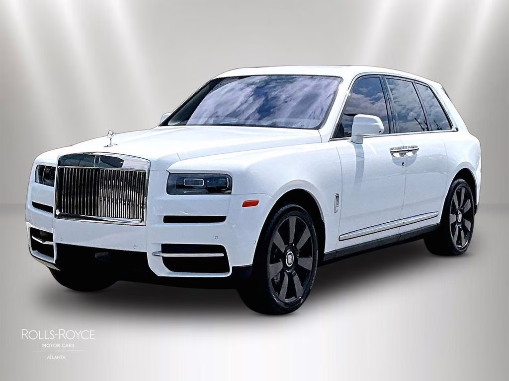2021 Arctic White Rolls-Royce Cullinan AWD SUV