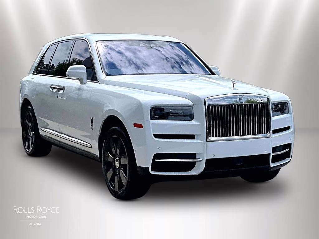 2021 Arctic White Rolls-Royce Cullinan AWD SUV