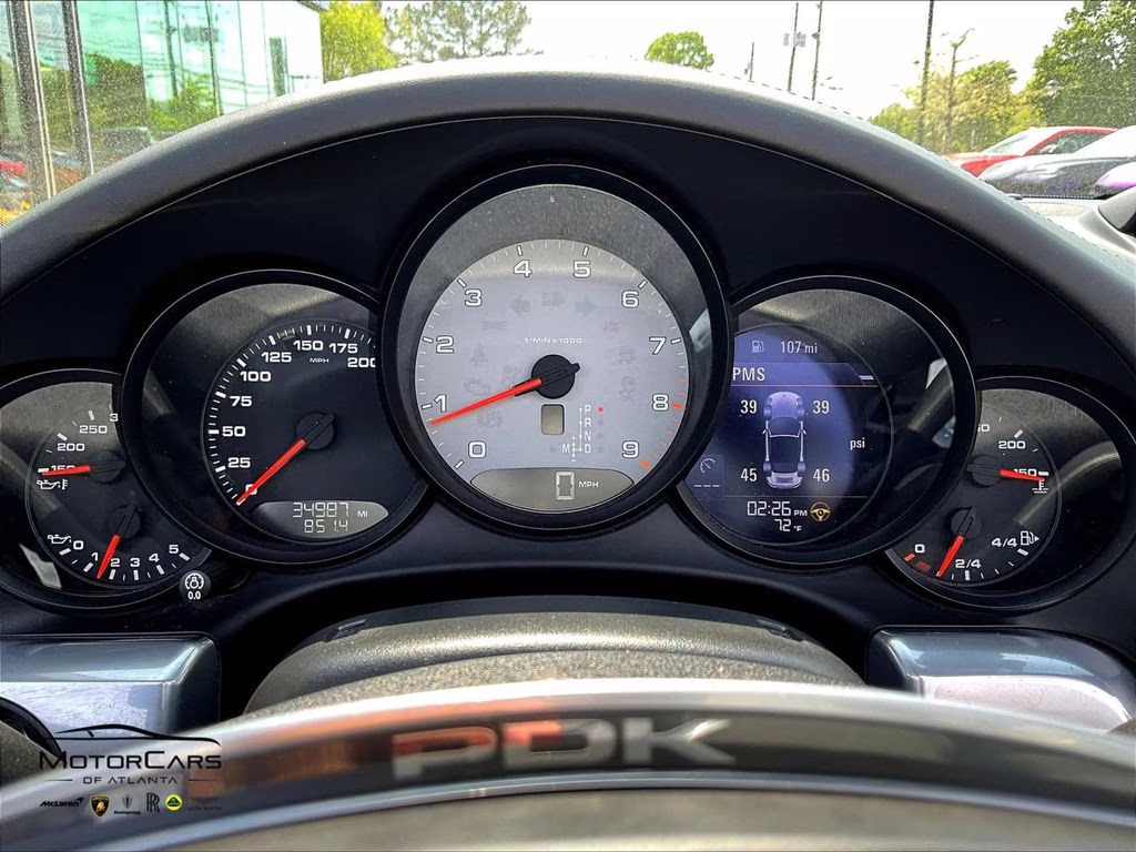 2014 Silver Metallic Porsche 911 Carrera 4S Sport Chrono Package Convertible