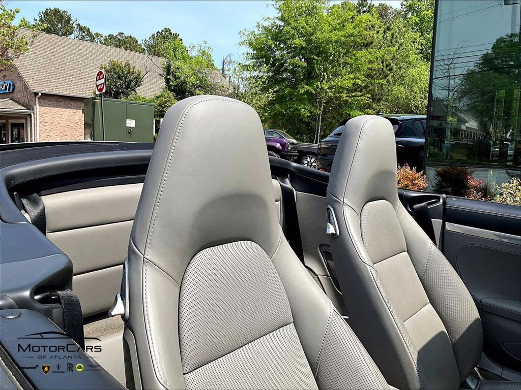 2014 Silver Metallic Porsche 911 Carrera 4S Sport Chrono Package Convertible