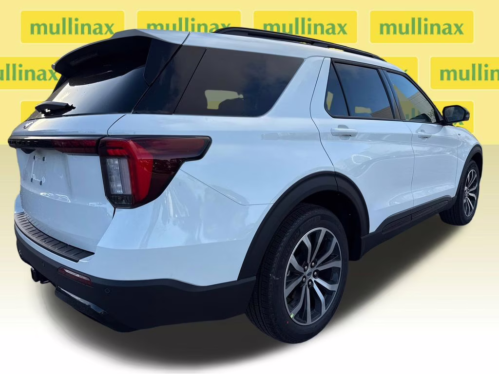 2026 Star White Metallic TC Ford Explorer ST-Line RWD SUV