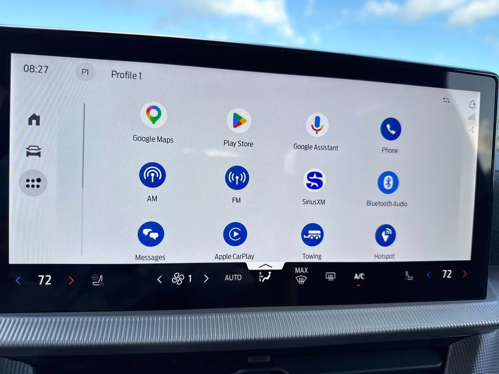 2026 Rapid Red Metallic Tinted Clearcoat Ford Explorer ST-Line RWD SUV