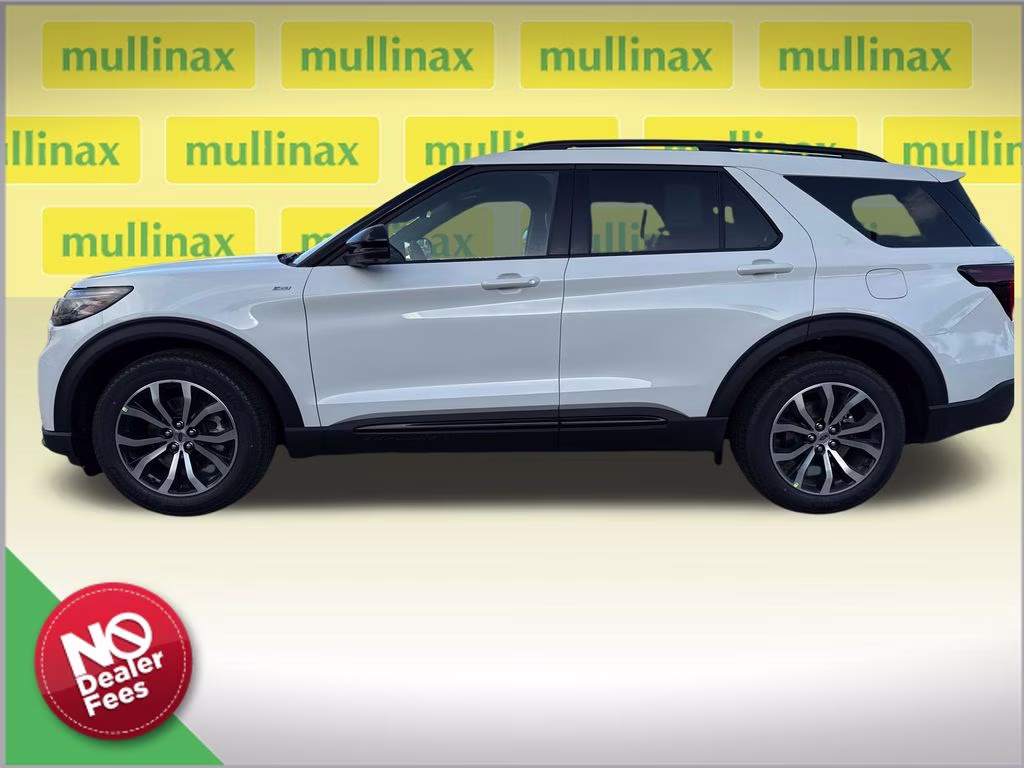 2026 Star White Metallic TC Ford Explorer ST-Line RWD SUV