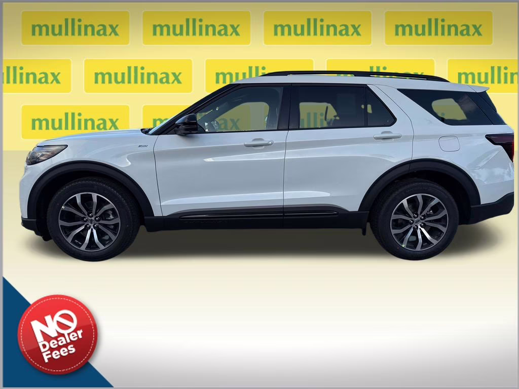2026 Star White Metallic TC Ford Explorer ST-Line RWD SUV