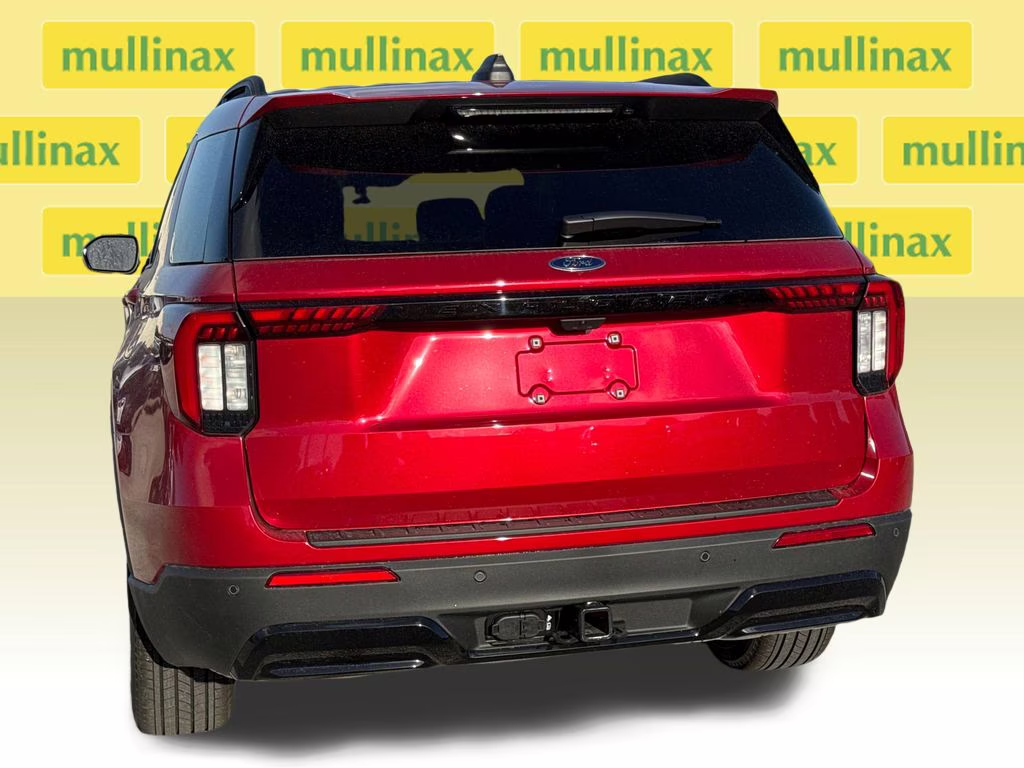 2026 Rapid Red Metallic Tinted Clearcoat Ford Explorer ST-Line RWD SUV