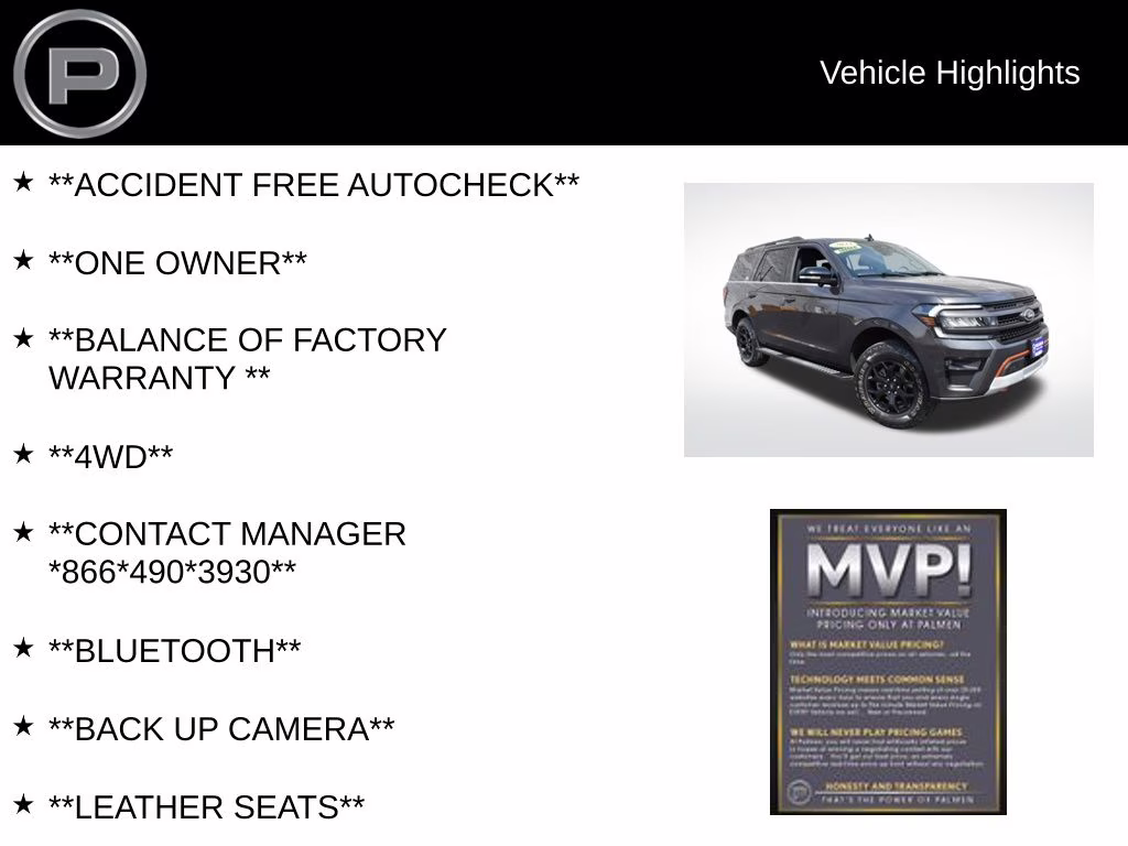 2023 Gray Ford Expedition Timberline 4X4 SUV