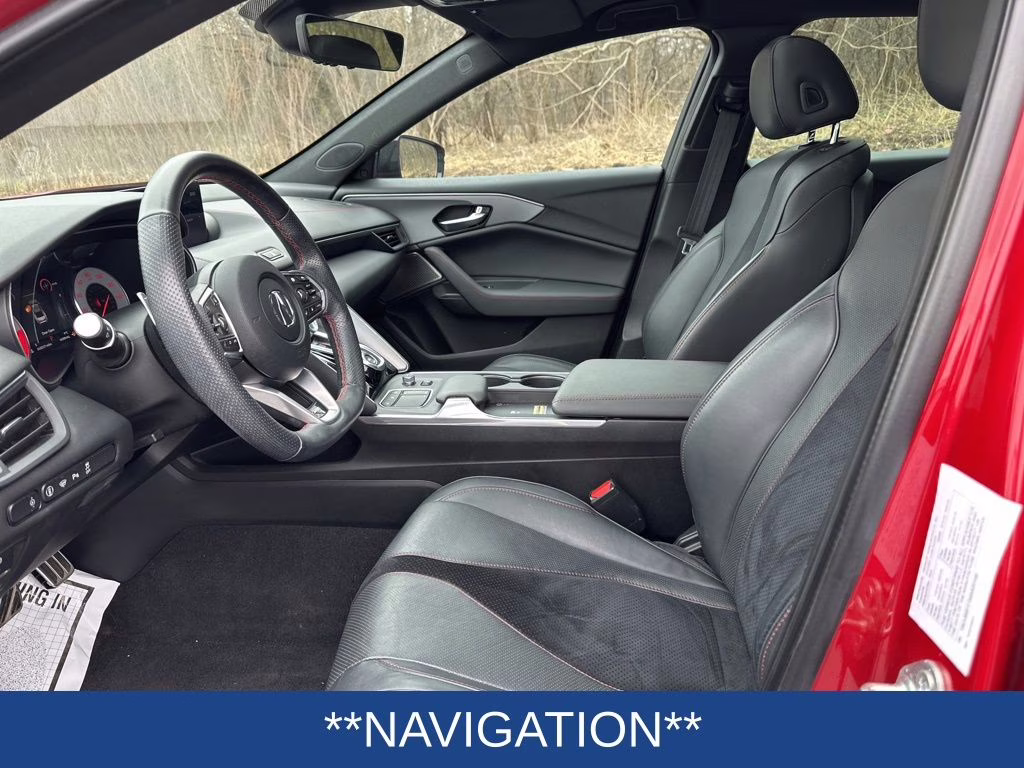 2021 Red Acura TLX A-Spec Package AWD Sedan