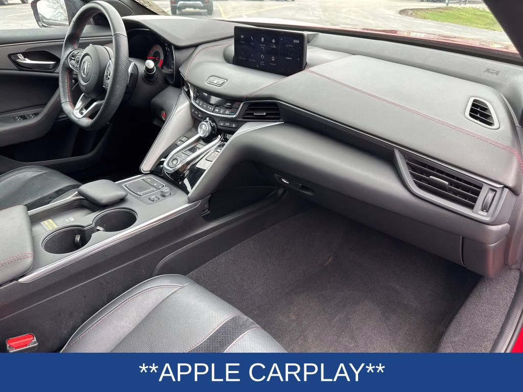 2021 Red Acura TLX A-Spec Package AWD Sedan