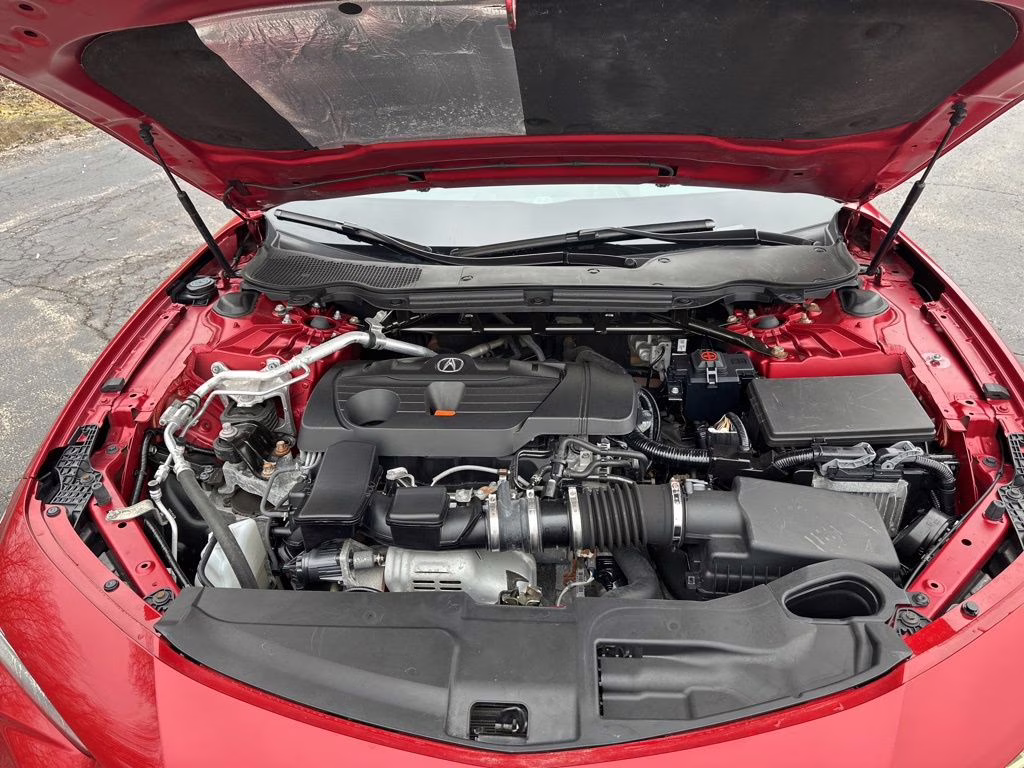 2021 Red Acura TLX A-Spec Package AWD Sedan