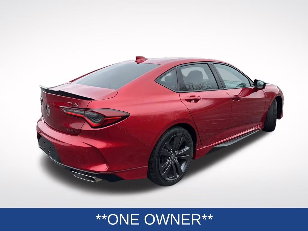 2021 Red Acura TLX A-Spec Package AWD Sedan