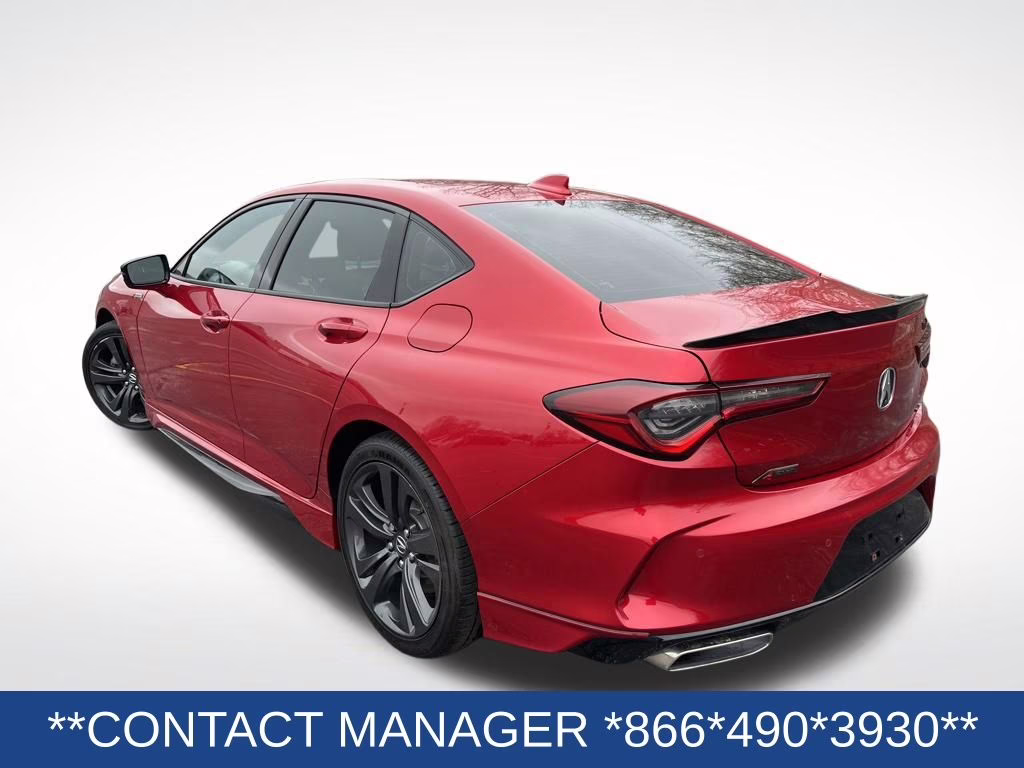 2021 Red Acura TLX A-Spec Package AWD Sedan