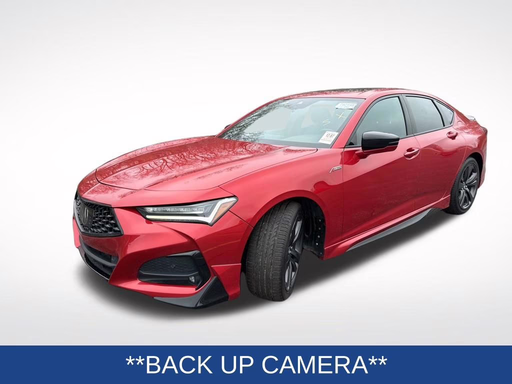 2021 Red Acura TLX A-Spec Package AWD Sedan