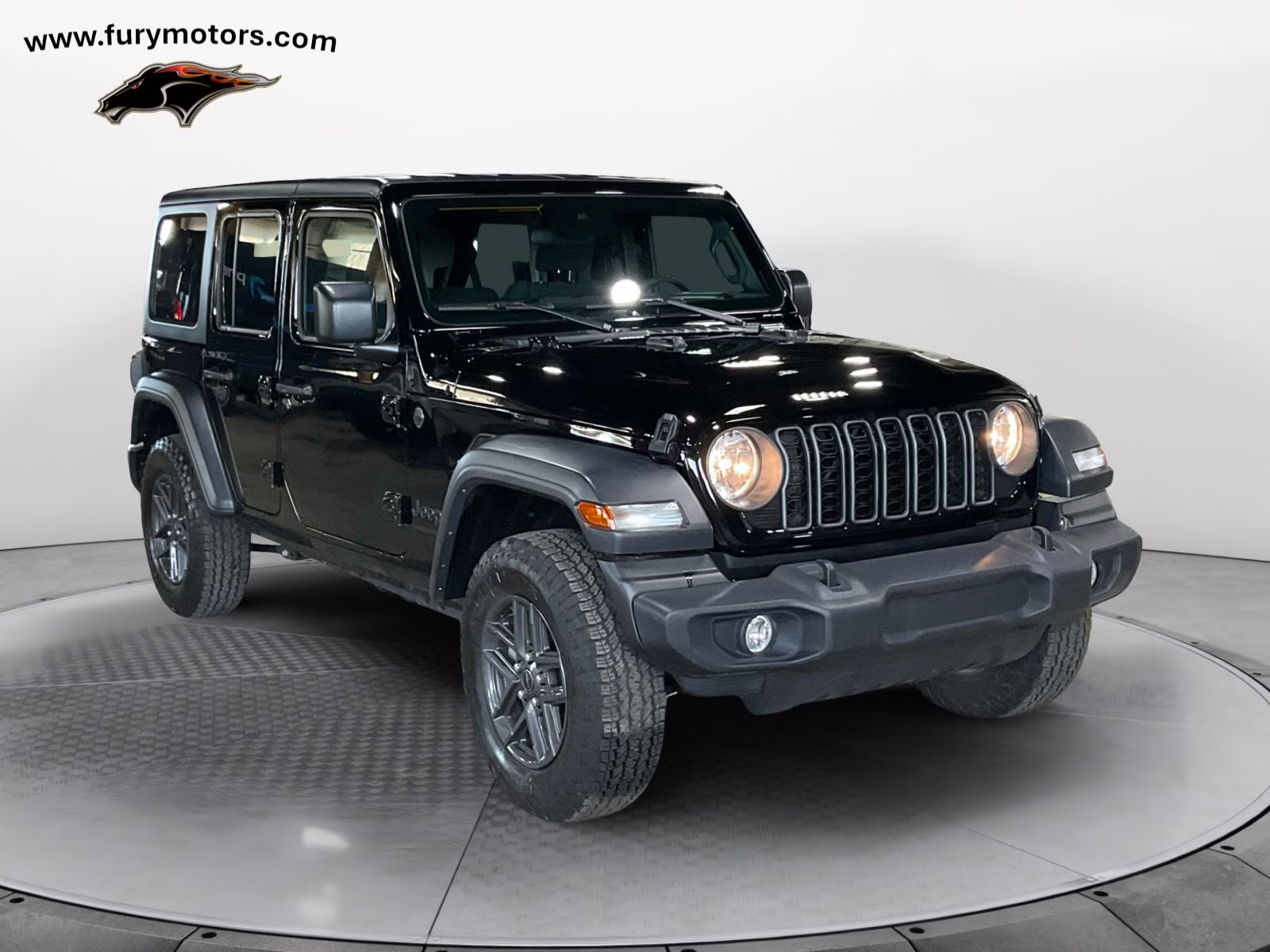 2024 Black Clearcoat Jeep Wrangler Sport S 4X4 SUV