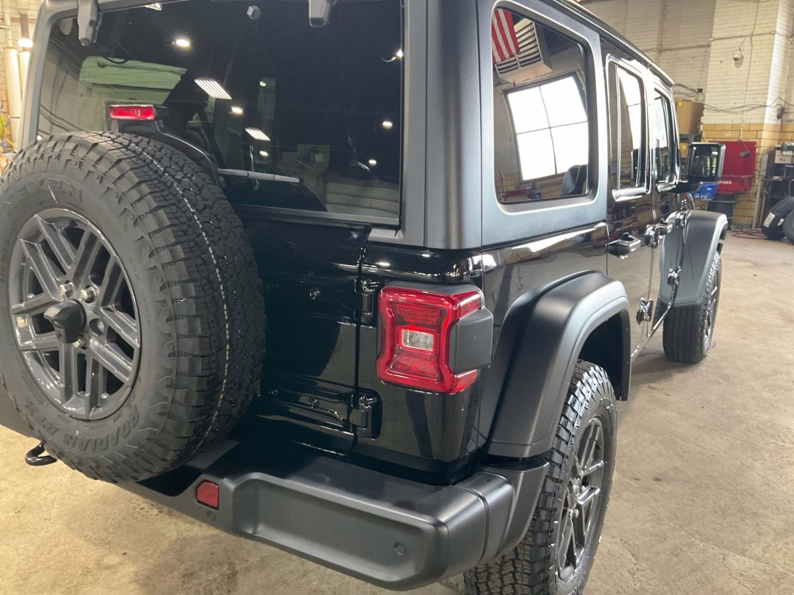 2024 Black Clearcoat Jeep Wrangler Sport S 4X4 SUV