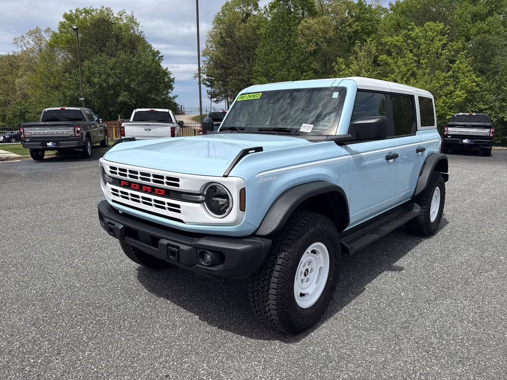 2025 Robins Egg Blue Ford Bronco Heritage Edition 4X4 SUV