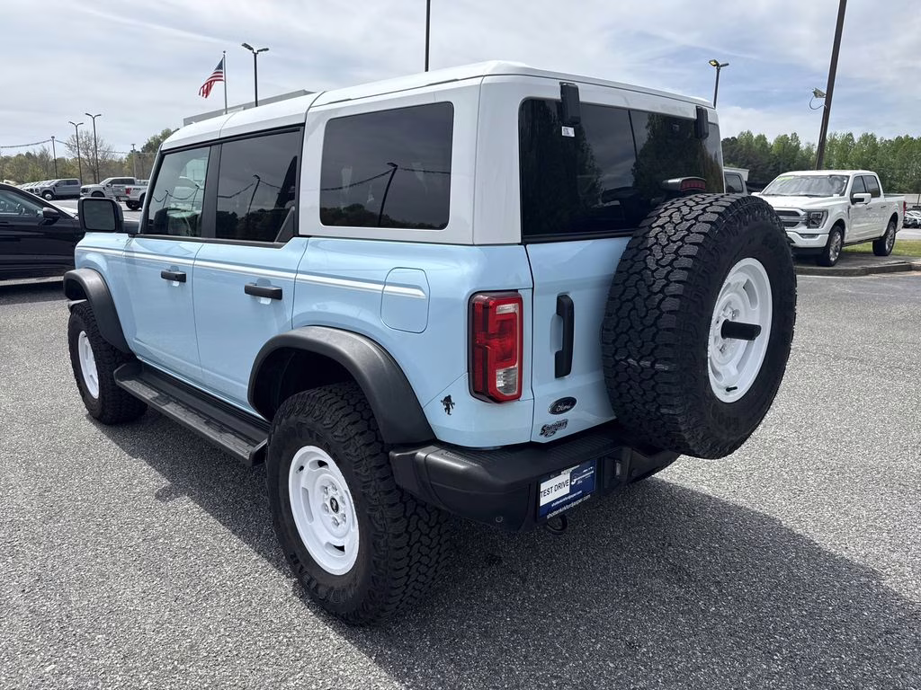 2025 Robins Egg Blue Ford Bronco Heritage Edition 4X4 SUV