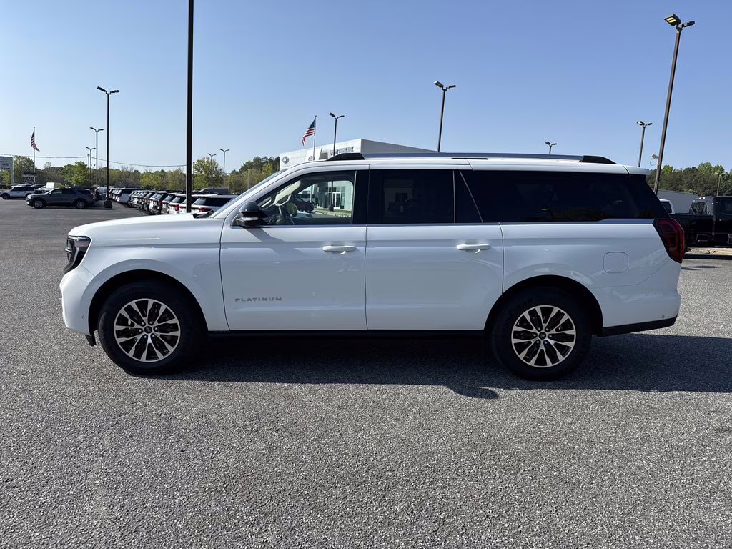 2025 Oxford White Ford Expedition Max Platinum 4X4 SUV