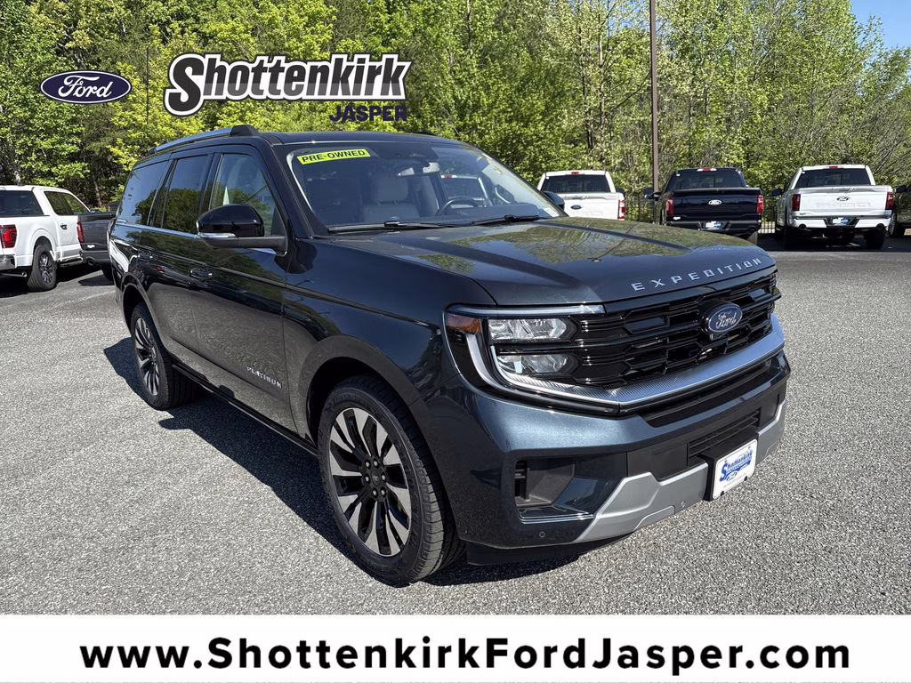 2025 Stone Blue Metallic Ford Expedition Platinum 4X4 SUV