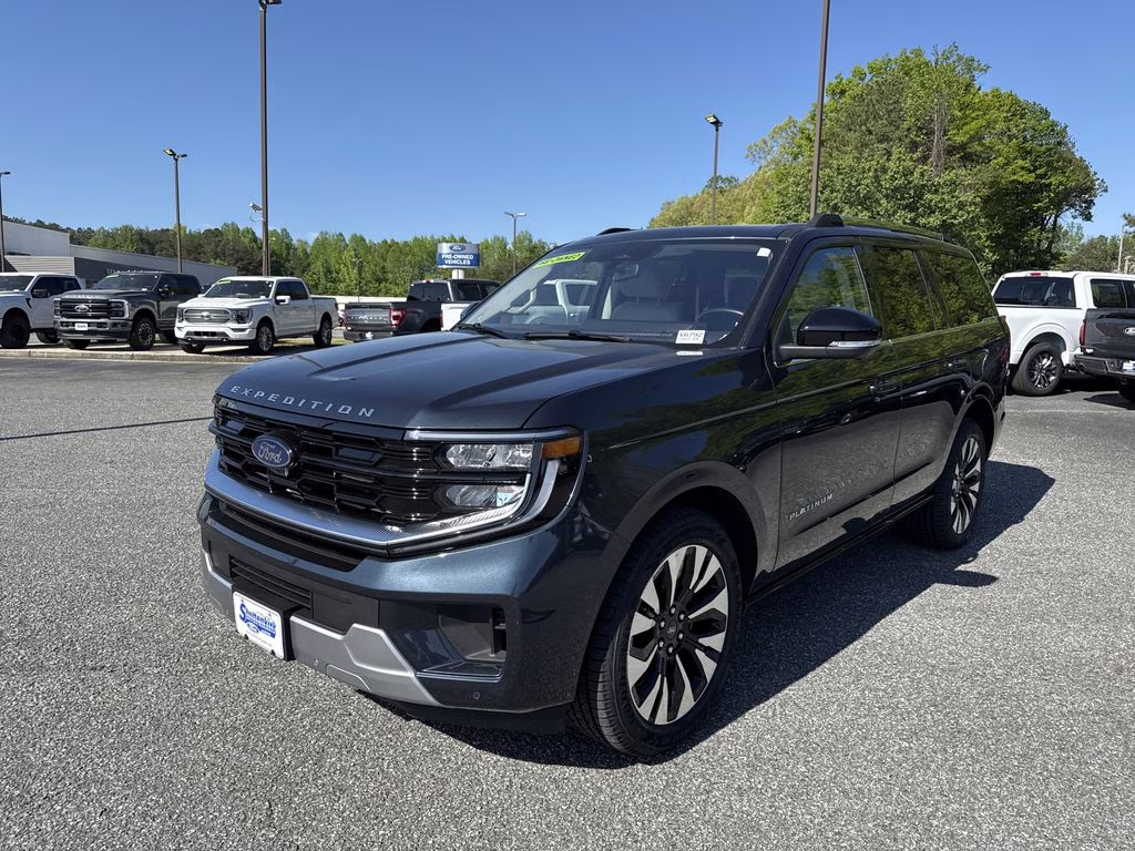 2025 Stone Blue Metallic Ford Expedition Platinum 4X4 SUV