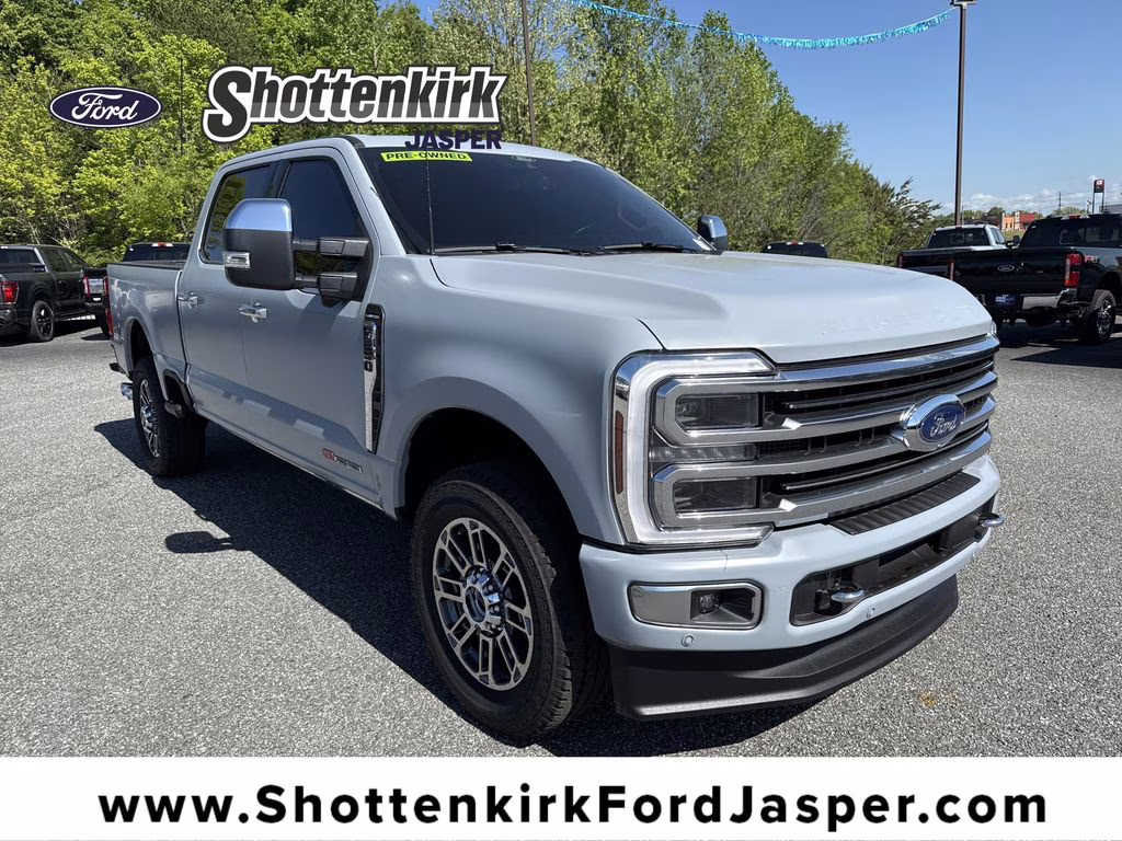 2024 Glacier Gray Metallic Tri-Coat Ford Super Duty F-250 SRW Limited 4X4 Truck