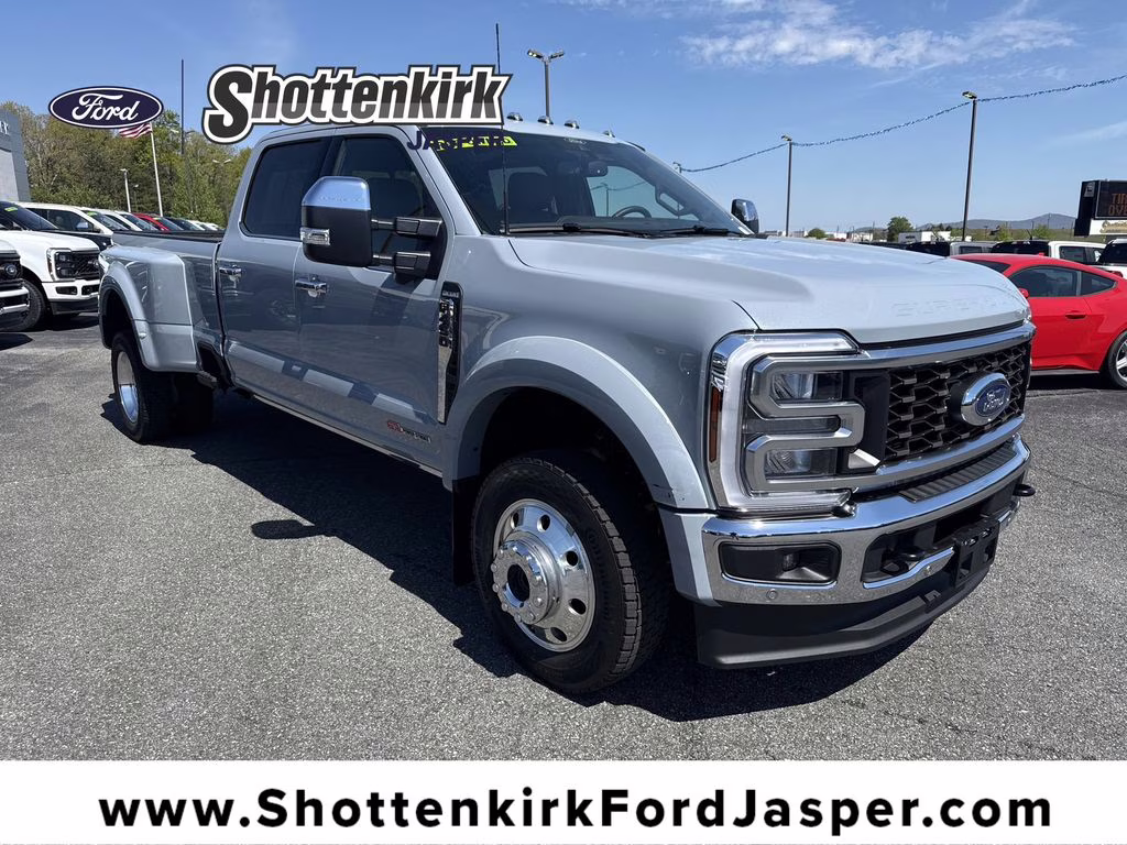 2026 Glacier Gray Metallic Tri-Coat Ford Super Duty F-450 DRW King Ranch 4X4 Truck