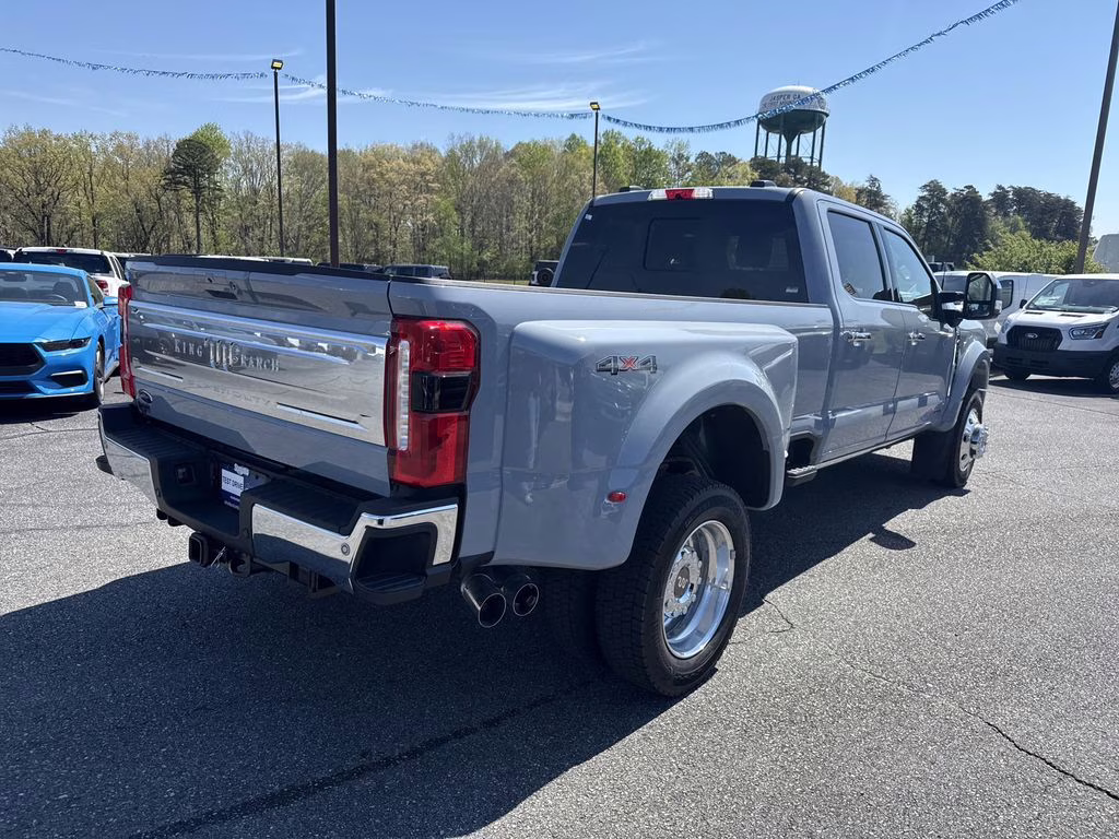 2026 Glacier Gray Metallic Tri-Coat Ford Super Duty F-450 DRW King Ranch 4X4 Truck
