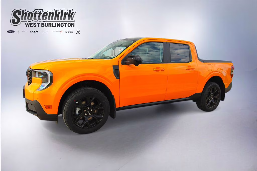 2026 Orange Ford Maverick Lariat AWD Truck