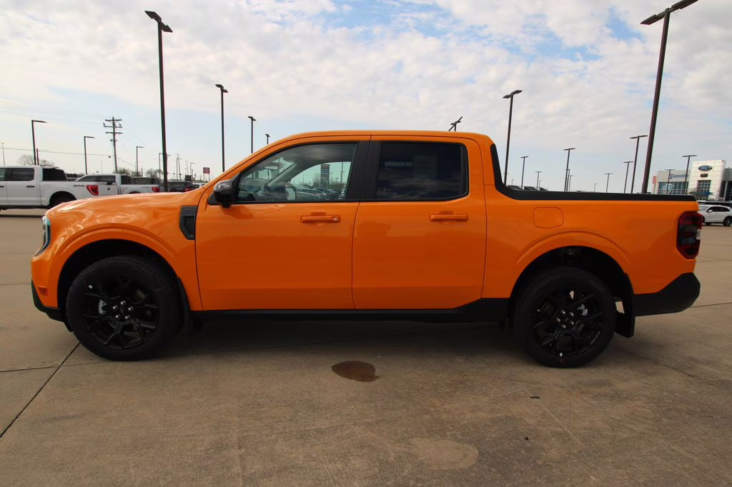 2026 Orange Ford Maverick Lariat AWD Truck