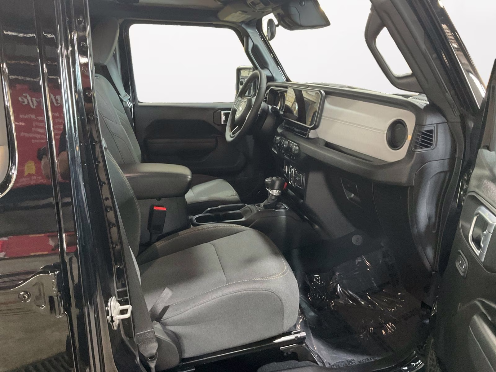 2024 Black Clearcoat Jeep Wrangler Sport S 4X4 SUV