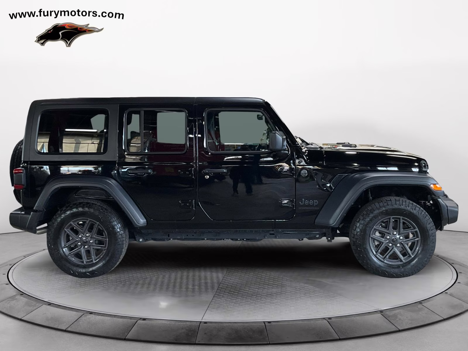 2024 Black Clearcoat Jeep Wrangler Sport S 4X4 SUV