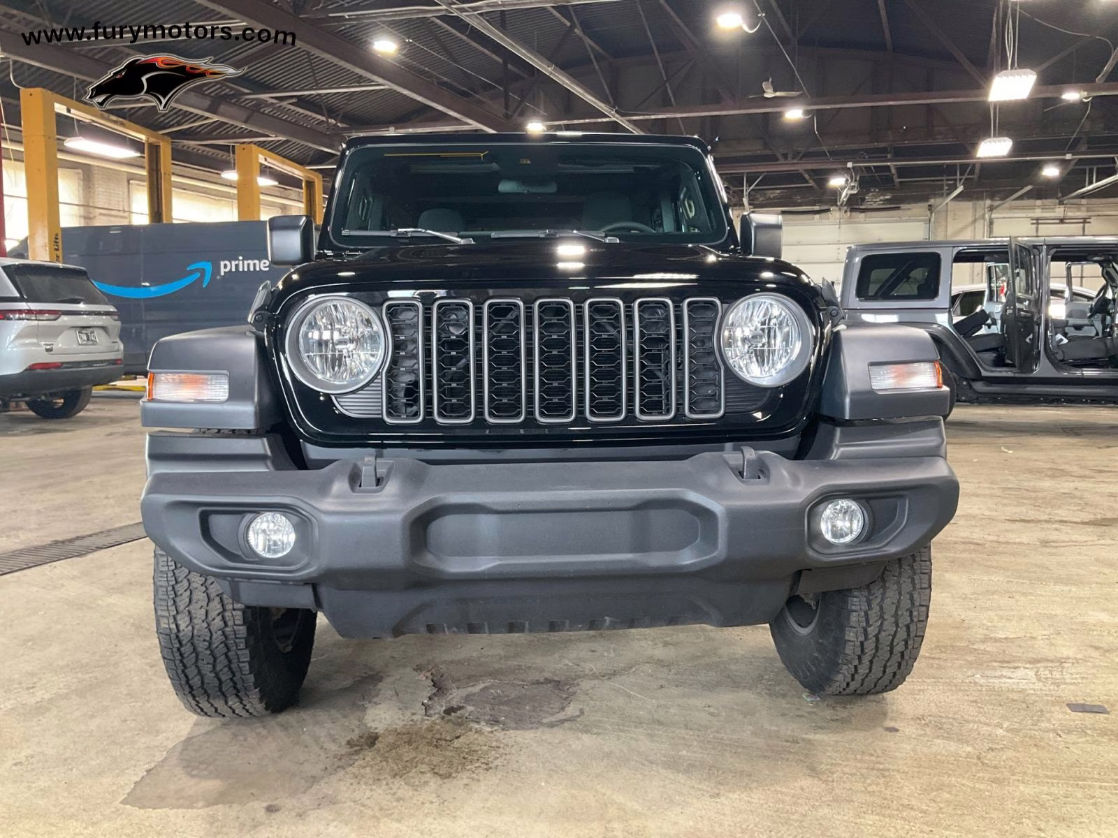 2024 Black Clearcoat Jeep Wrangler Sport S 4X4 SUV