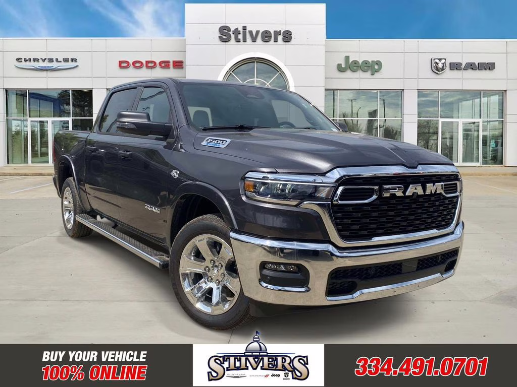 2026 Granite Crystal Metallic Clearcoat Ram 1500 Big Horn/Lone Star 4X4 Truck