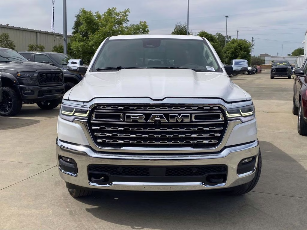 2026 Ivory White Tri-Coat Pearlcoat Ram 1500 Limited 4X4 Truck