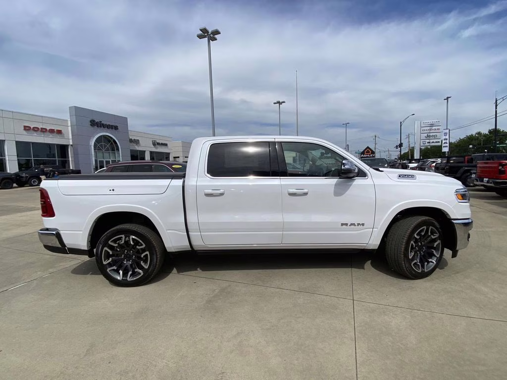 2026 Ivory White Tri-Coat Pearlcoat Ram 1500 Limited 4X4 Truck