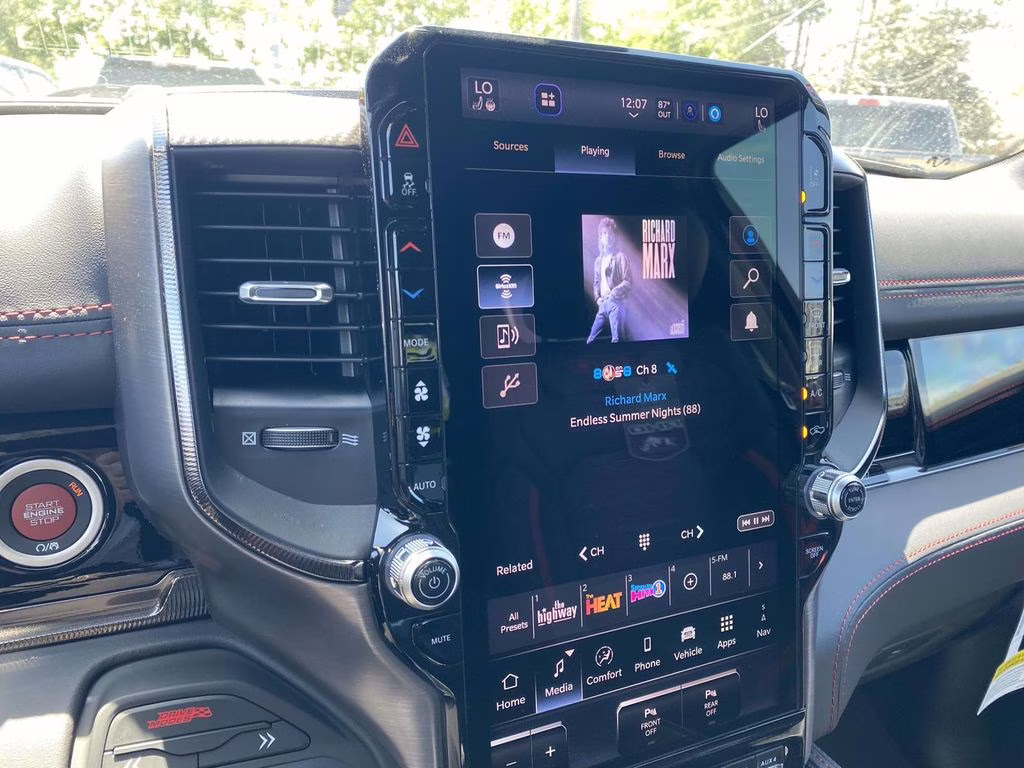 2026 Diamond Black Crystal Pearlcoat Ram 1500 RHO 4X4 Truck