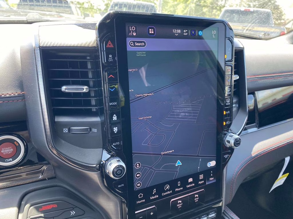 2026 Diamond Black Crystal Pearlcoat Ram 1500 RHO 4X4 Truck