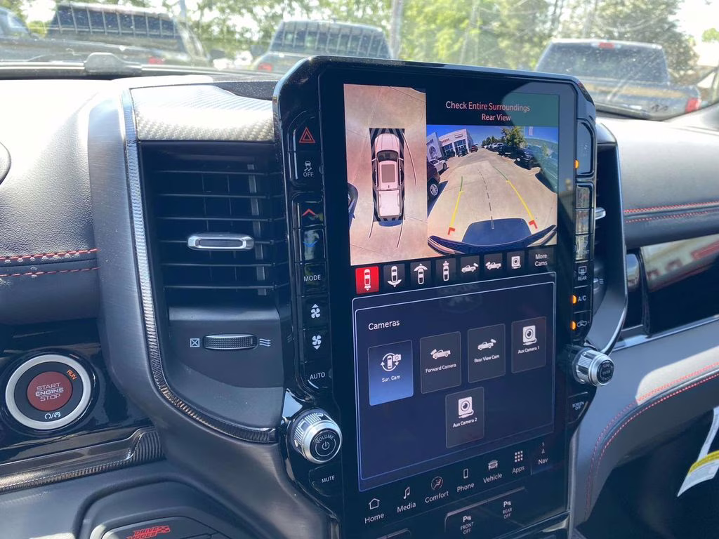 2026 Diamond Black Crystal Pearlcoat Ram 1500 RHO 4X4 Truck