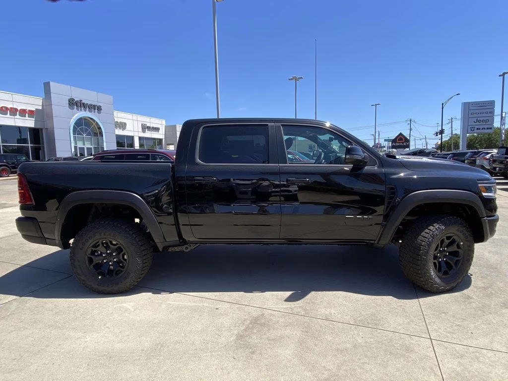 2026 Diamond Black Crystal Pearlcoat Ram 1500 RHO 4X4 Truck