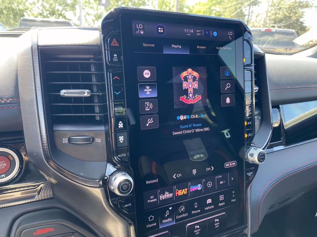 2026 Diamond Black Crystal Pearlcoat Ram 1500 RHO 4X4 Truck