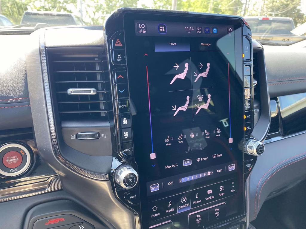 2026 Diamond Black Crystal Pearlcoat Ram 1500 RHO 4X4 Truck