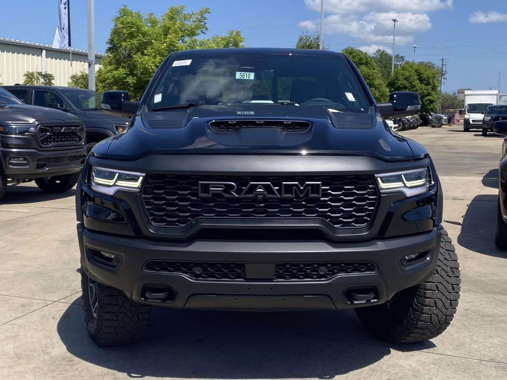 2026 Diamond Black Crystal Pearlcoat Ram 1500 RHO 4X4 Truck